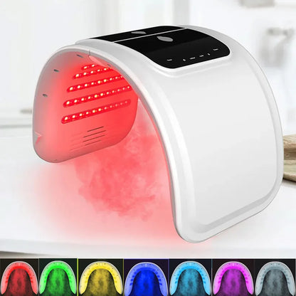 LED Face Mask Tool 7 In 1 Color Face SPA Facial Equipment Skin Rejuvenation Light Facial Body Beauty Machine For Skin Care Home