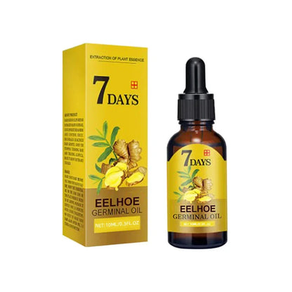 7 Days Fast Ginger Hair Growth Serum Anti-loss Hair Regrowth Products Repair Nourish Damaged Hairs Scalp Care Oil For Women Men