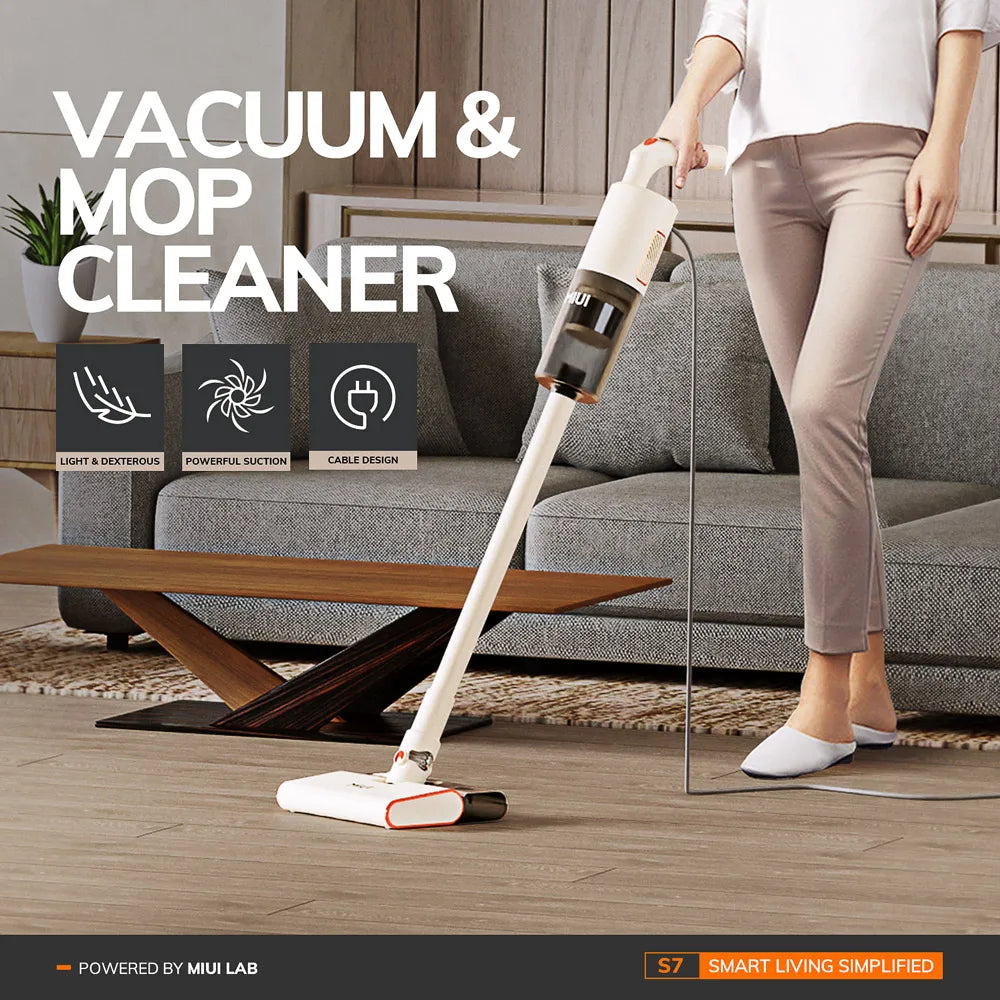 Wet & Dry Vacuum Cleaner Mopping Machine with 5M Wire