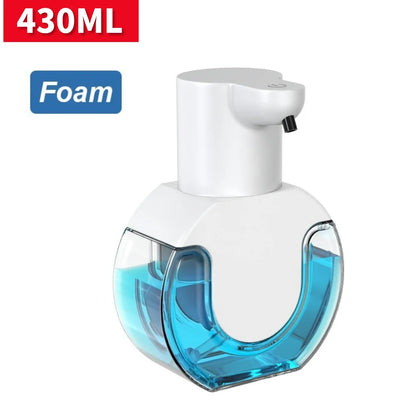 Automatic Soap Dispenser Foam Touchless Soap Dispenser 360-430ML USB Rechargeable 4 Level Adjustable Hand Sanitizer Dispenser