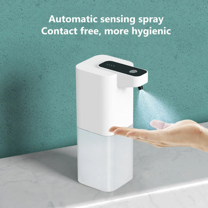 Automatic Soap Dispenser Foam Touchless Soap Dispenser 360-430ML USB Rechargeable 4 Level Adjustable Hand Sanitizer Dispenser