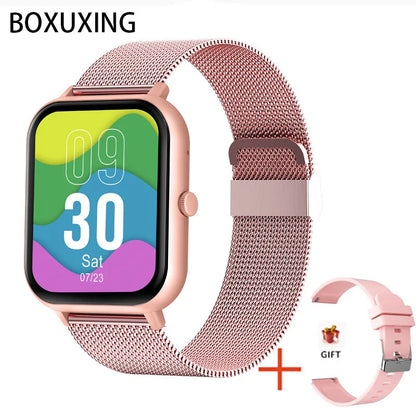 2024 New For Xiaomi Smart Watch Women Bluetooth Call Sport Fitness Tracker Watch Health Monitor Fashion Ladies Men Smartwatch