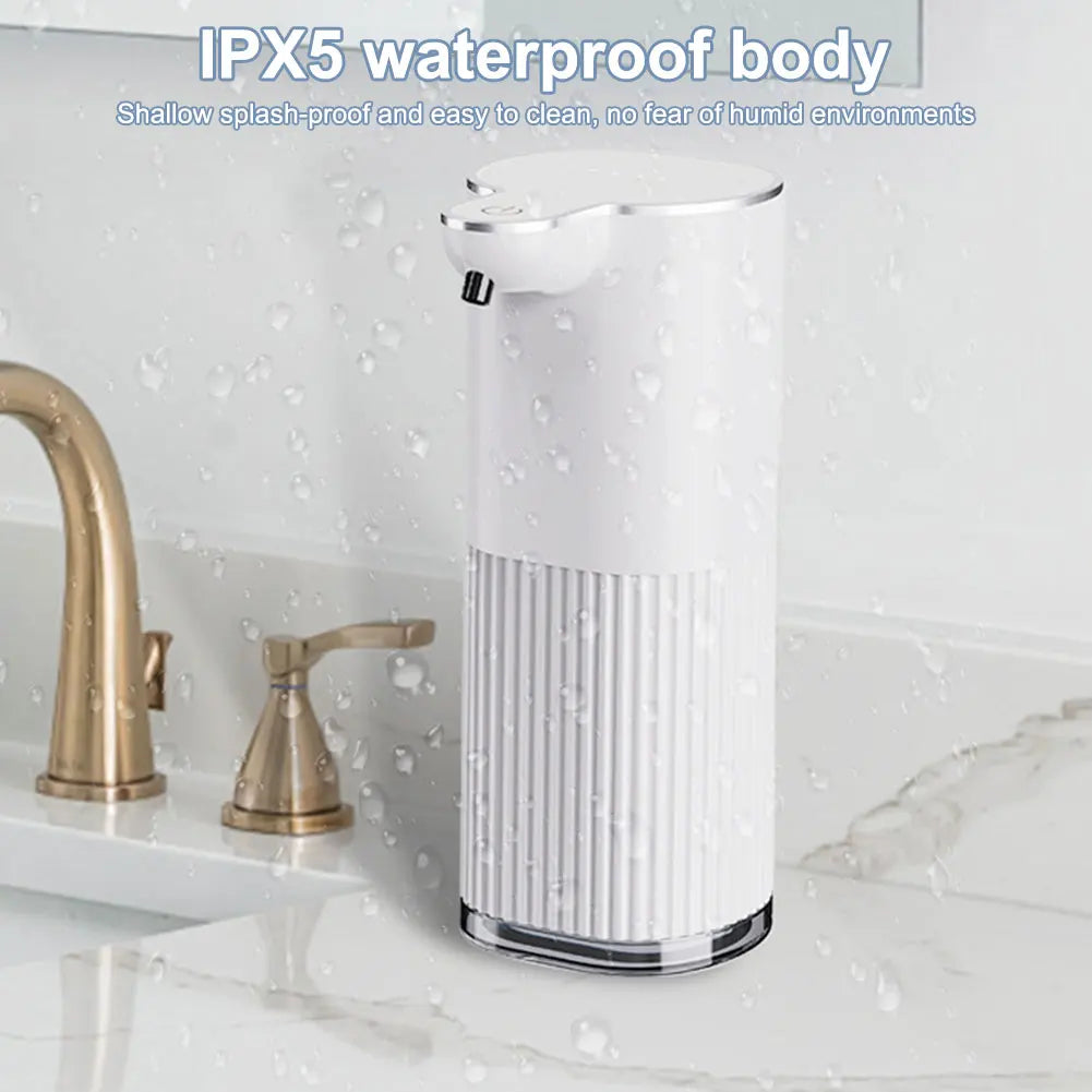 Automatic Soap Dispenser Foam Touchless Soap Dispenser 360-430ML USB Rechargeable 4 Level Adjustable Hand Sanitizer Dispenser