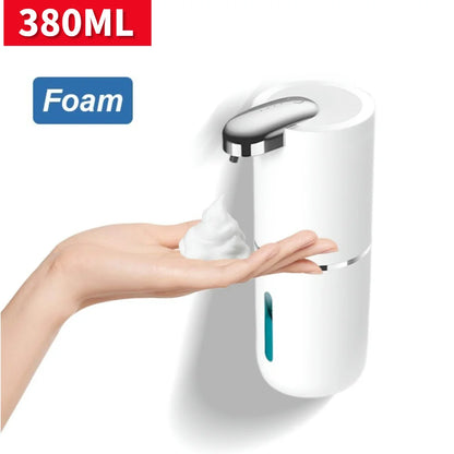 Automatic Soap Dispenser Foam Touchless Soap Dispenser 360-430ML USB Rechargeable 4 Level Adjustable Hand Sanitizer Dispenser