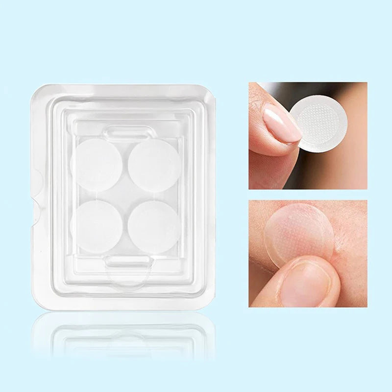 4 Stickers Tiny needles Anti Acne Pimple Removal Soothing Skin Face Patches Master Healing Blemish Treatment Sticker Zits