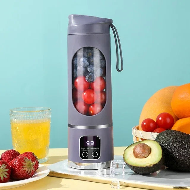 Electric Juicer Mini Portable Blender Fruit Mixers Fruit Extractors Multifunction Juice Maker Machine Blender Smoothies Mixer