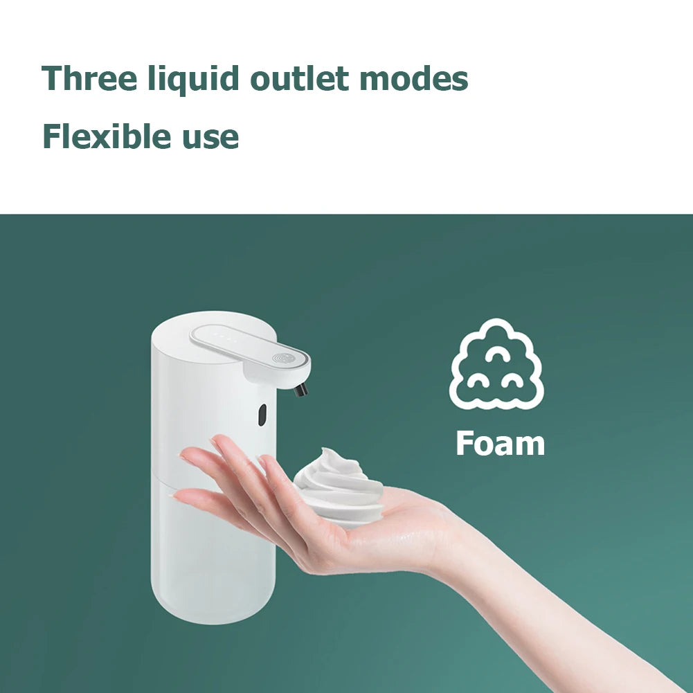 Automatic Soap Dispenser Foam Touchless Soap Dispenser 360-430ML USB Rechargeable 4 Level Adjustable Hand Sanitizer Dispenser