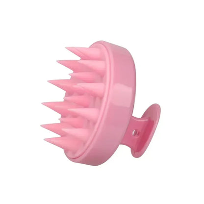 1pc Silicone Shampoo Brush Head Scalp Massage Comb Hair Washing Combs Bath Shower Body Massage Brushes Salon Hairdressing Tools