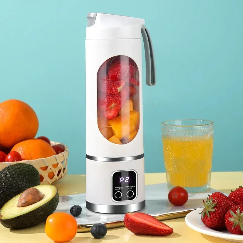 Electric Juicer Mini Portable Blender Fruit Mixers Fruit Extractors Multifunction Juice Maker Machine Blender Smoothies Mixer